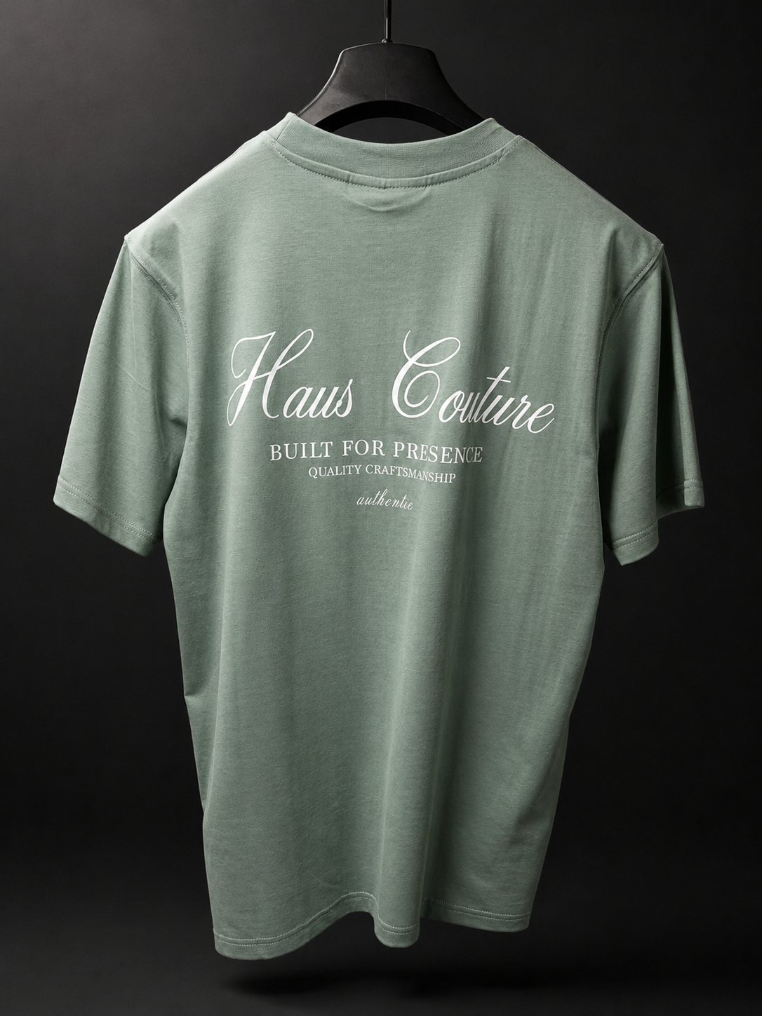 Signature Tee - Green Millieu