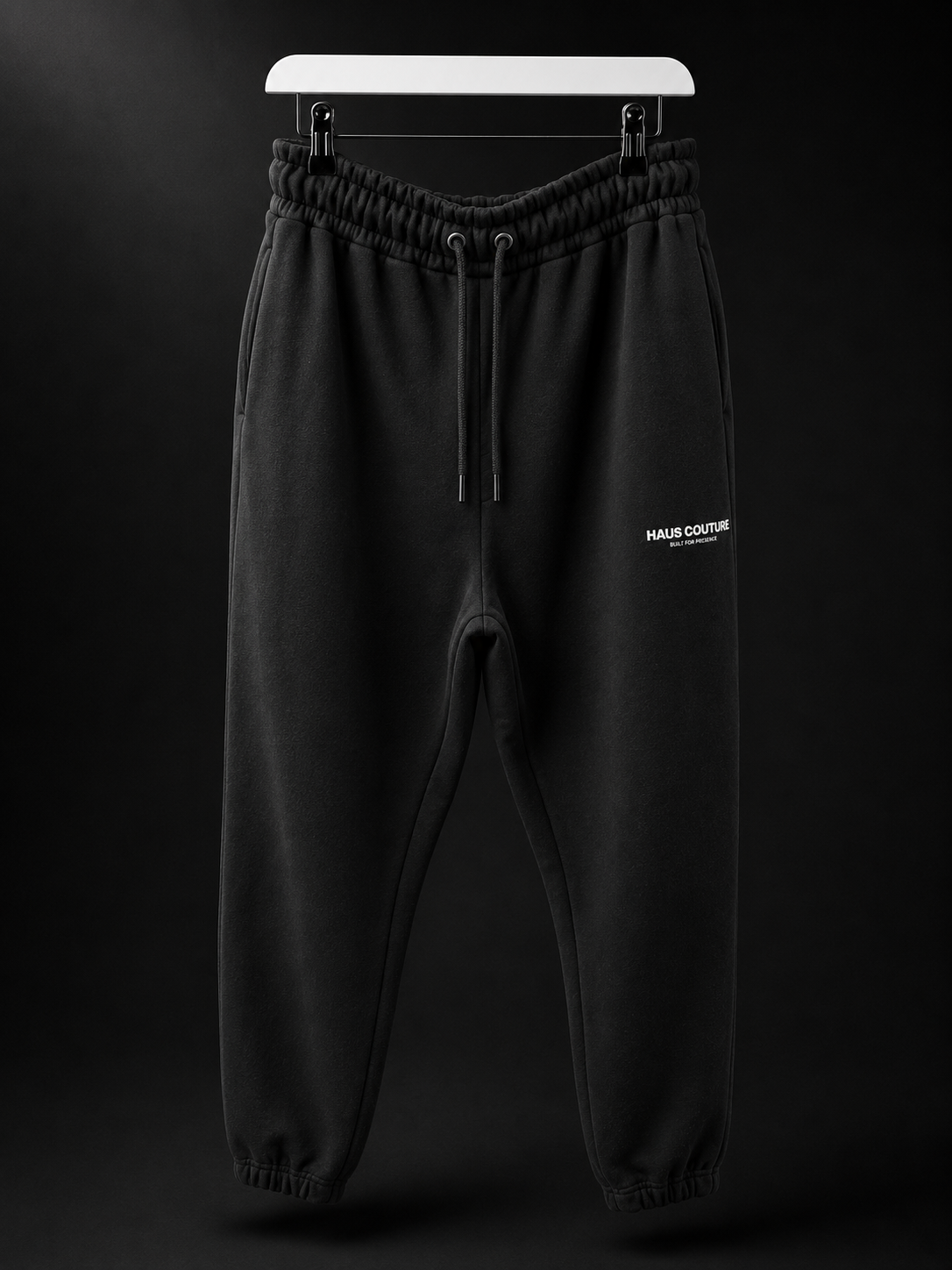 Block Cuffed Jogger - Black
