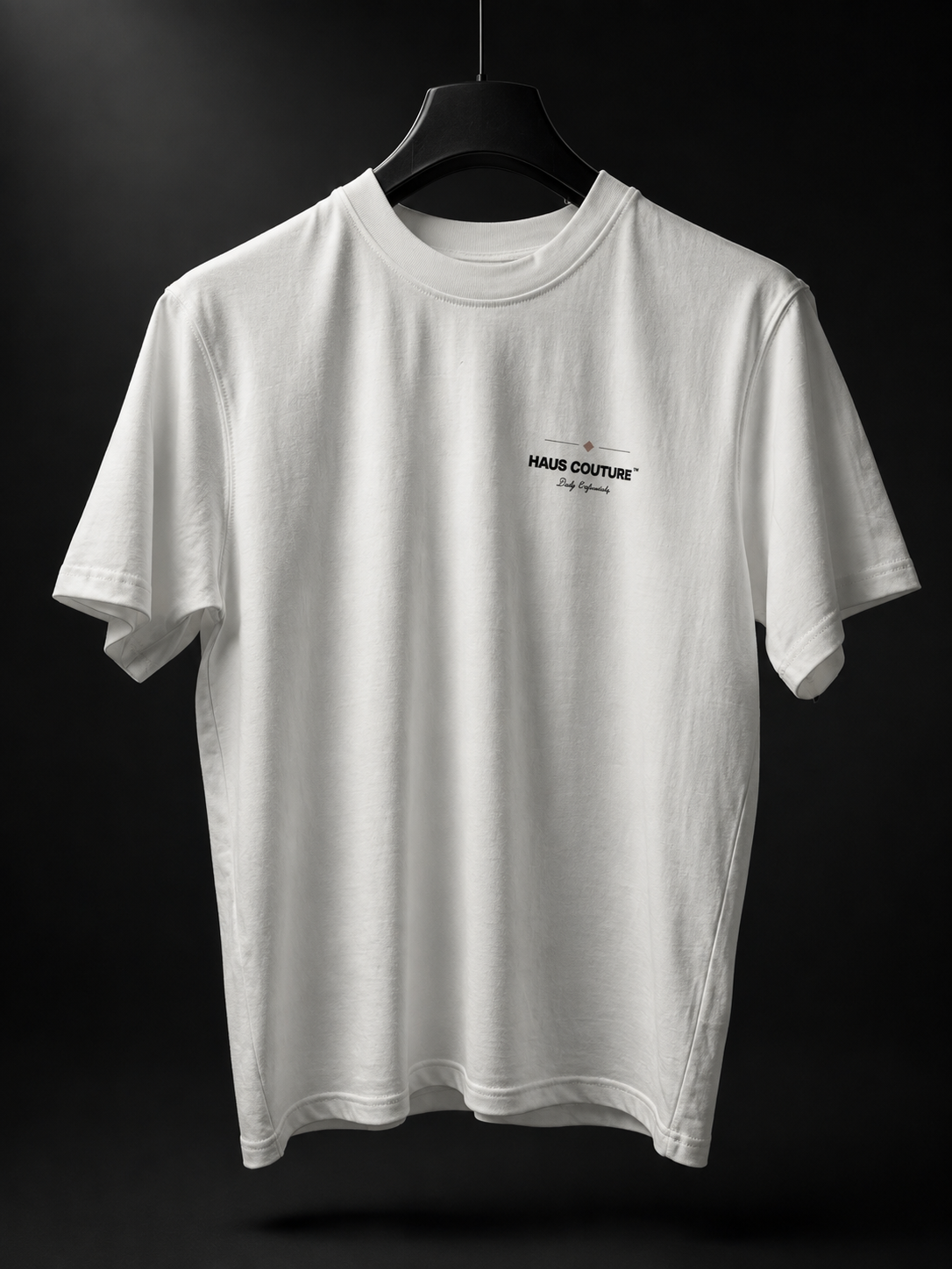 Left Logo Tee - White