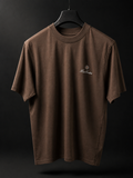 Haus Couture Poster Tee in Hot Fudge, front view